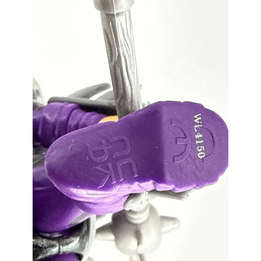 Playmates Super Shredder Action Figure TMNT Vintage Purple Plastic Teenage